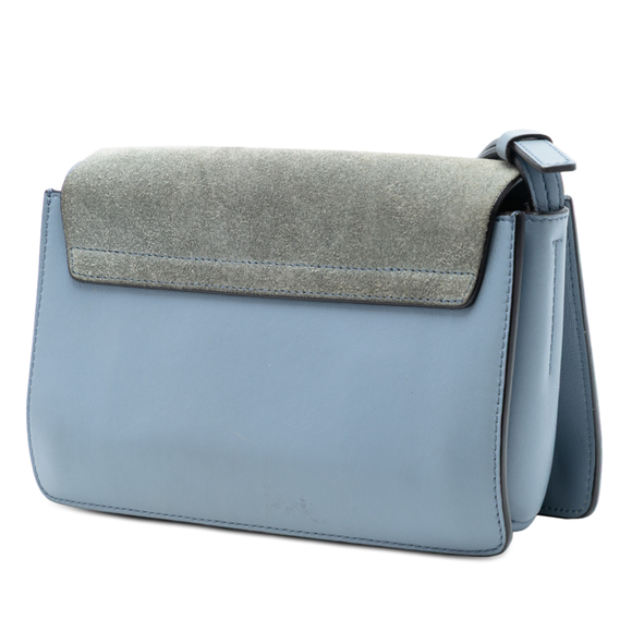 Pre-Loved Chloé Small Suede and Calfskin Faye Crossbody - Picture 2 of 7